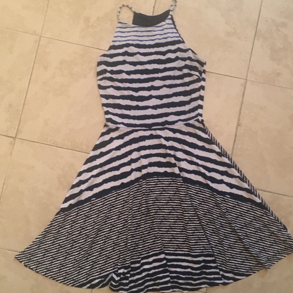Design Lab Stripe Swing Dress